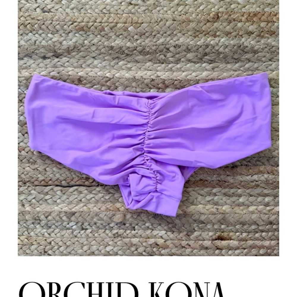 fused Hawaii Purple bikini bottom
